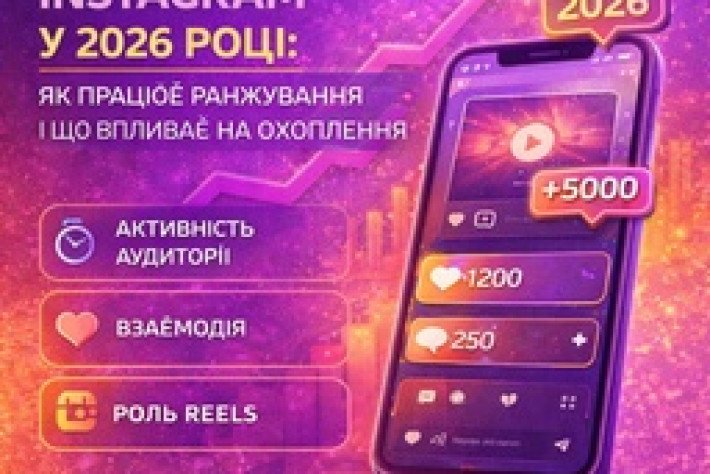 Алгоритми Instagram у 2026 році: як працює ранжування і що впливає на охоплення