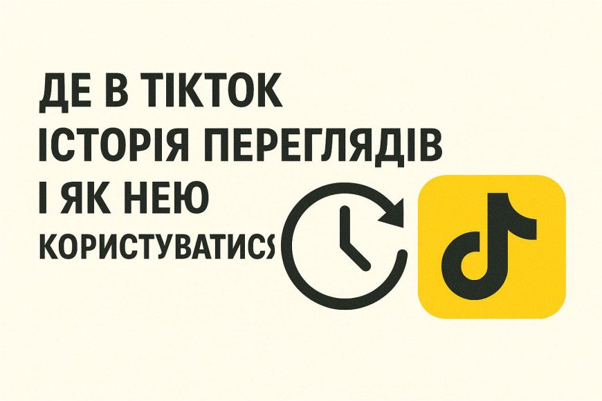 Где в ТикТок история просмотров и как ею пользоваться Где в ТикТок история просмотров и как ею пользоваться