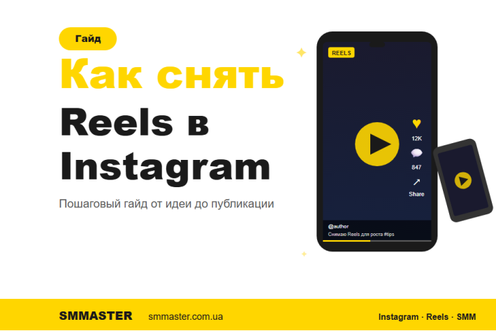 Як зняти Reels в Instagram: покроковий гайд від ідеї до публікації