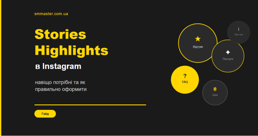 Stories Highlights в Instagram: зачем нужны и как правильно оформить