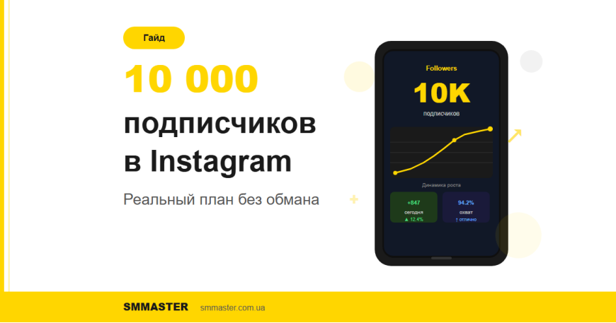 Як набрати 10 000 підписників в Instagram: реальний план без обману Як набрати 10 000 підписників в Instagram: реальний план без обману