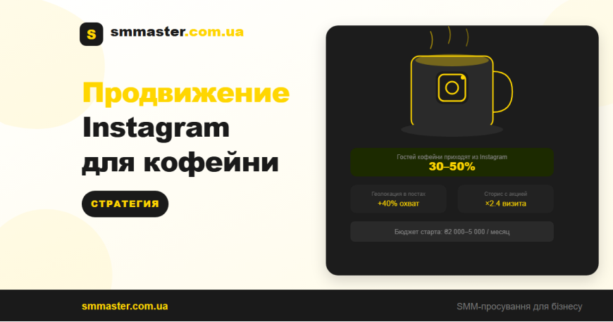 Продвижение Instagram для кофейни: стратегия которая работает Продвижение Instagram для кофейни: стратегия которая работает