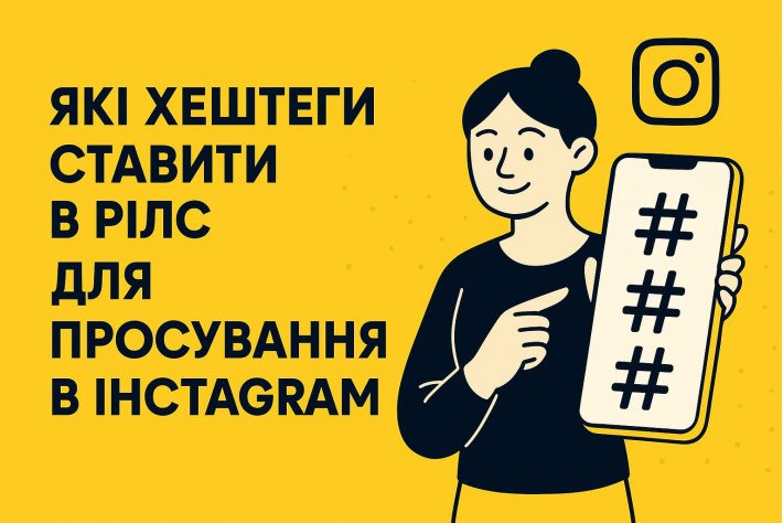 Які хештеги ставити в рілс для просування в Інстаграм