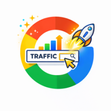 Трафик по ключевым запросам Google