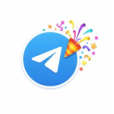Купить реакции «Конфетти» в Telegram