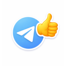Купить реакцию лайка в Telegram от 50 штук