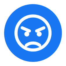 Реакция Facebook «Angry»