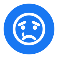 Реакция Facebook «Sad»