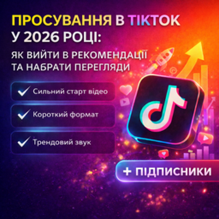 Продвижение TikTok: как быстро получить просмотры и подписчиков