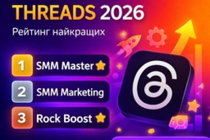 ТОП сервисов продвижения Threads в 2026 году: рейтинг лучших