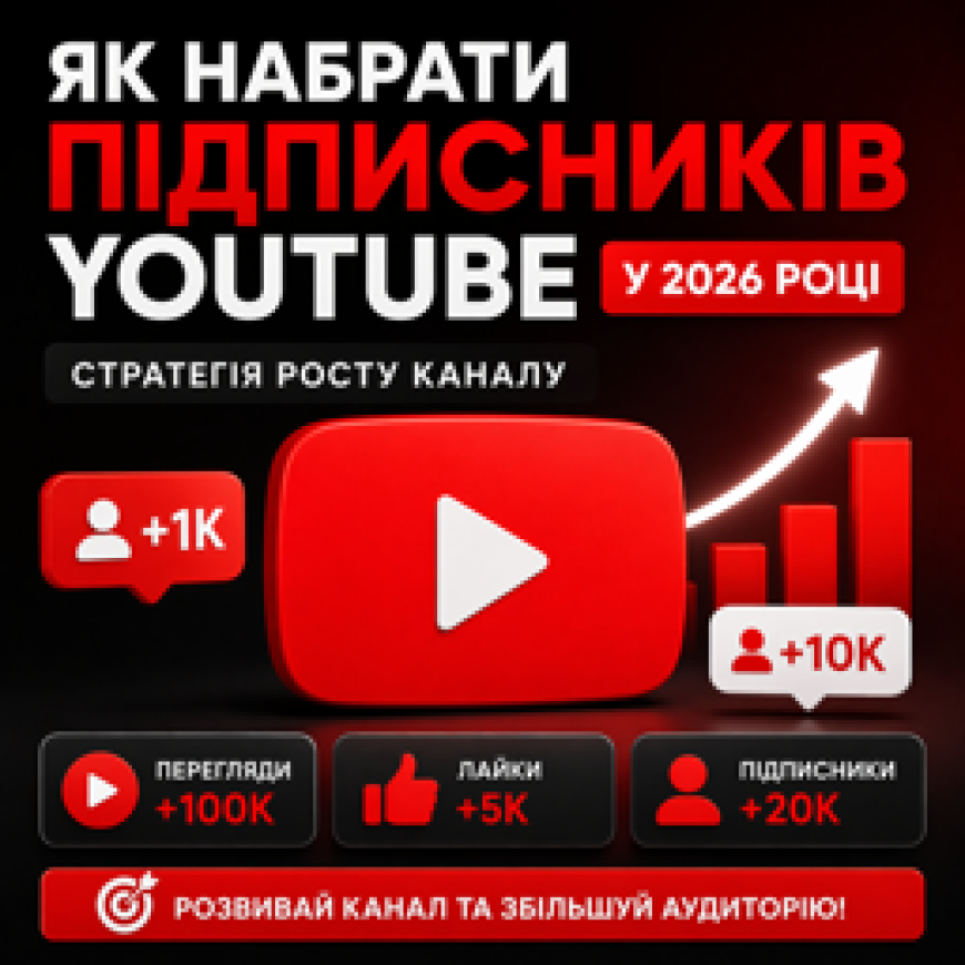 Як набрати підписників YouTube: робочі методи, алгоритм і стратегія